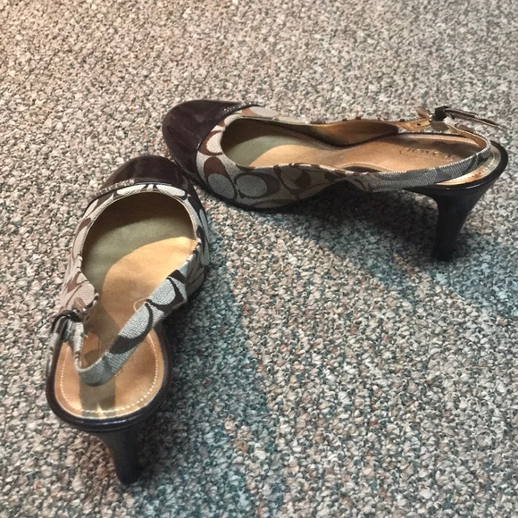 COACH Heels 🌺🌺🌺 - Picture 7 of 8